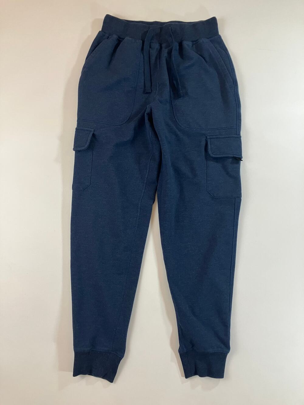 Russell Men’s S 28-30 Blue Cargo Jogger Pants Dri-Power 360 Intellifresh